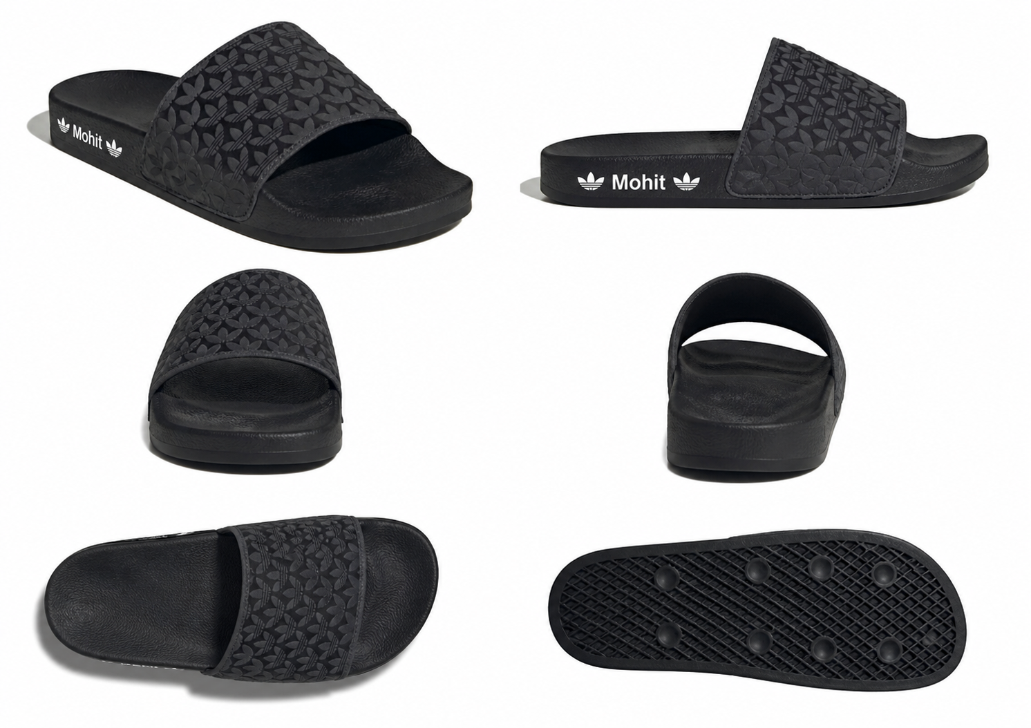 JMRX Men Leather Flip Flops
