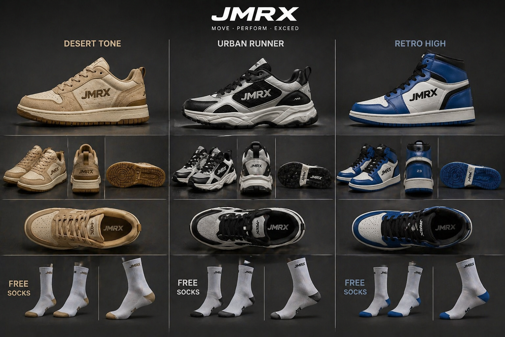JMRX Buy 1 Get Free Socks Edition