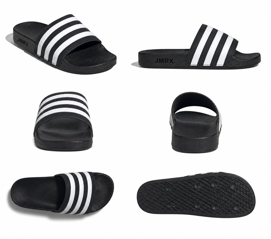 JMRX Men Leather Flip Flops